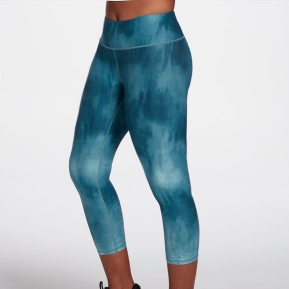 CALIA by Carrie Underwood Pants - 🍒2/$36~CALIA Energize Mid-Rise 7/8 Leggings Ocean Washed Teal~Small
